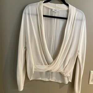 Aritzia Babaton Silk Blouse